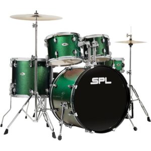 Sound Percussion Labs 5PC Unity II All In One Drum Set Pine Green Glitter - Image 1