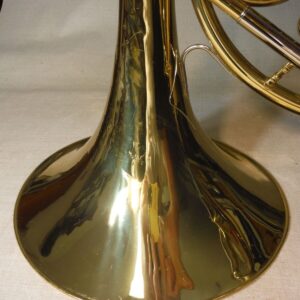 JUPITER JHR-852 DOUBLE FRENCH HORN BRASS WORKING GOOD W/DENTS CASE MOUTHPIECE - Image 17