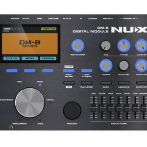 Newest! Nux DM8 all REMO Mesh head digital drum 9-Pieces Electronic Drum - Image 9