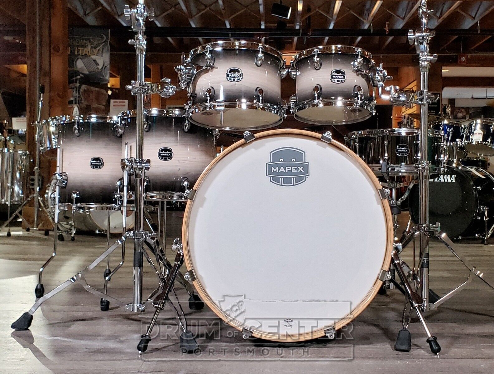 Mapex Armory Series 6pc Studioease Drum Set Black Burst – DCP Exclusive! 1
