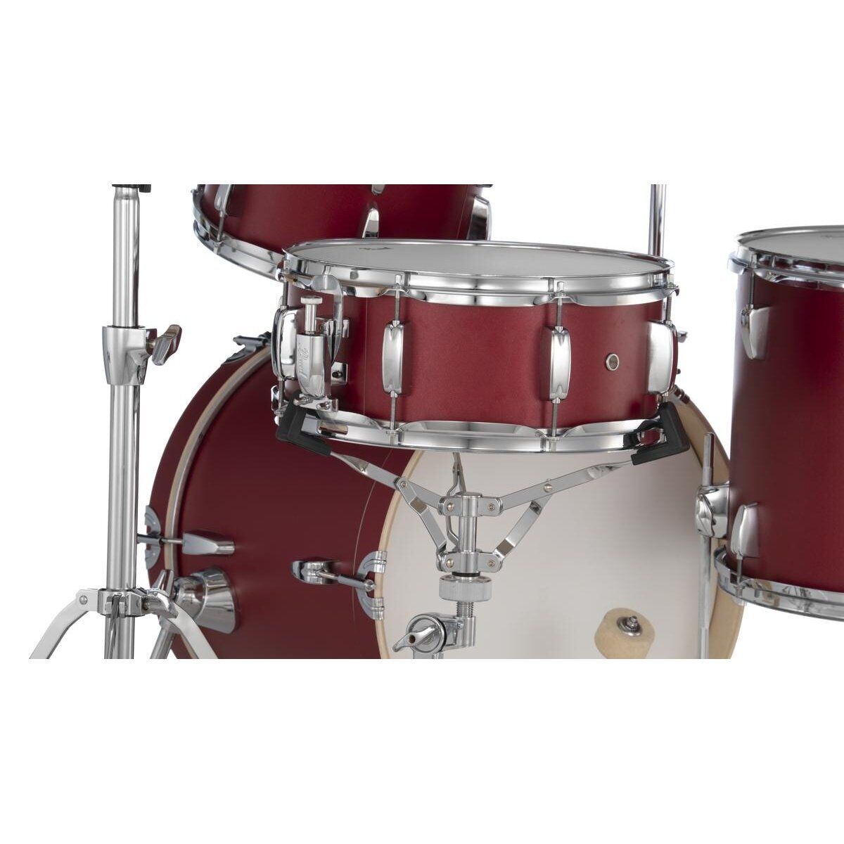 Pearl Midtown 4pc Drum Set Matte Red w/Hardware 8