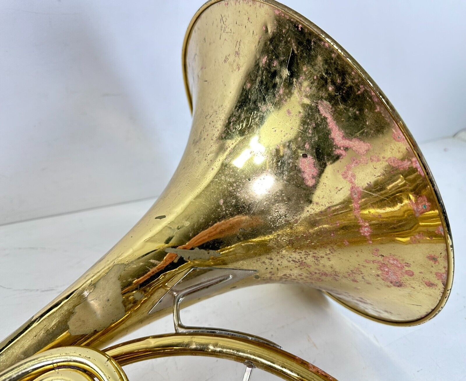 Conn French Horn Needs TLC Repair USA Hard Case 8
