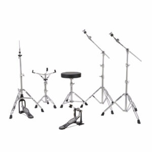 Ludwig LE520010 Element Evolution 5-Piece Drum Set with Zildjian Cymbals, Cherry - Image 7