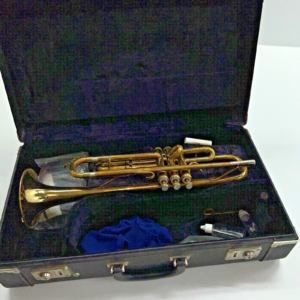 King 1501 U.S.A. Trumpet in Case for Restoration - Image 1
