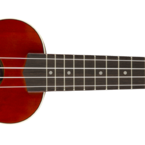 097-1610-590 Fender CA Venice Beach Inspired Soprano Ukulele Cherry Uke - Image 2