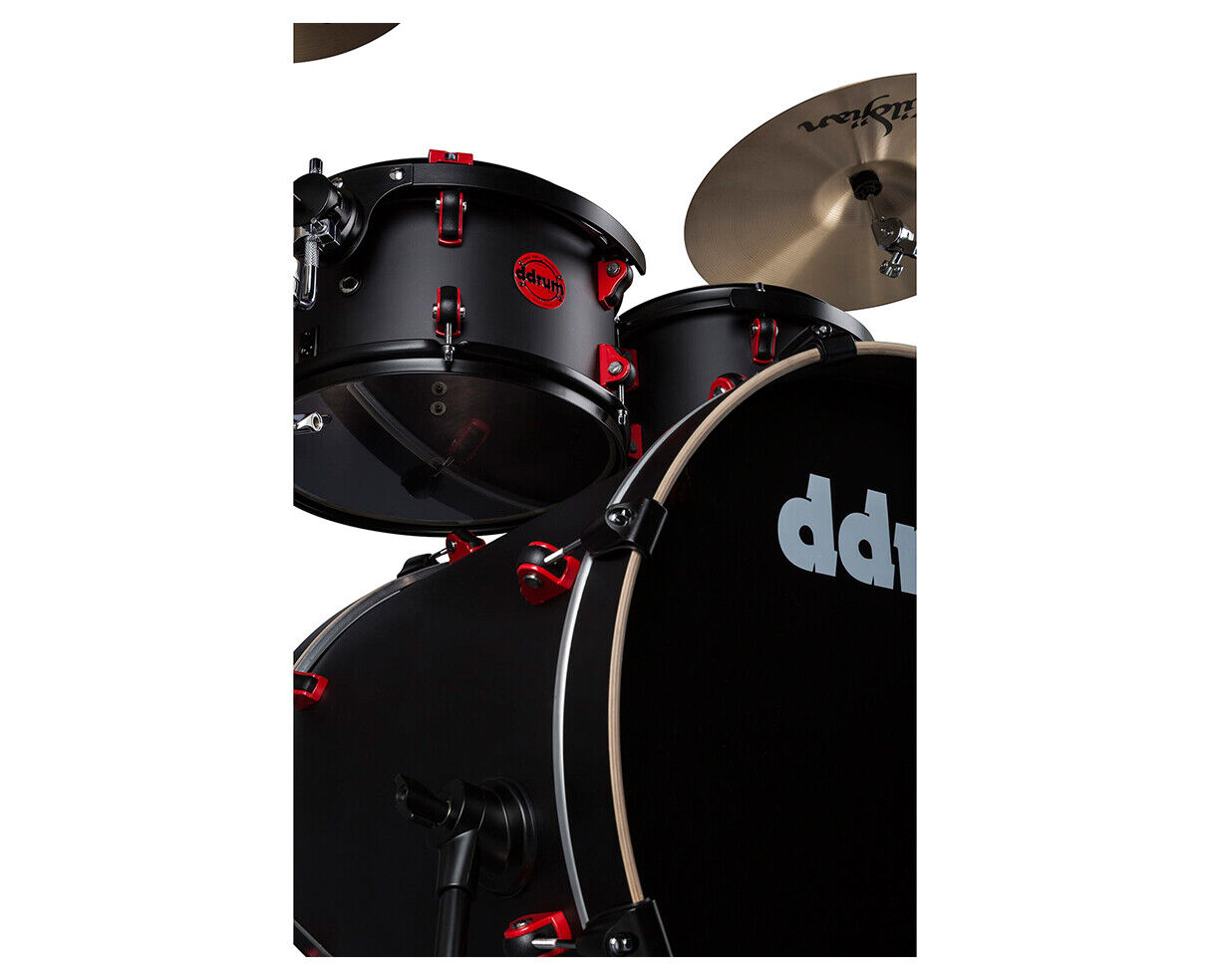 ddrum Hybrid 6pc Acoustic/Electric Drum Set – Satin Black – Open Box 4