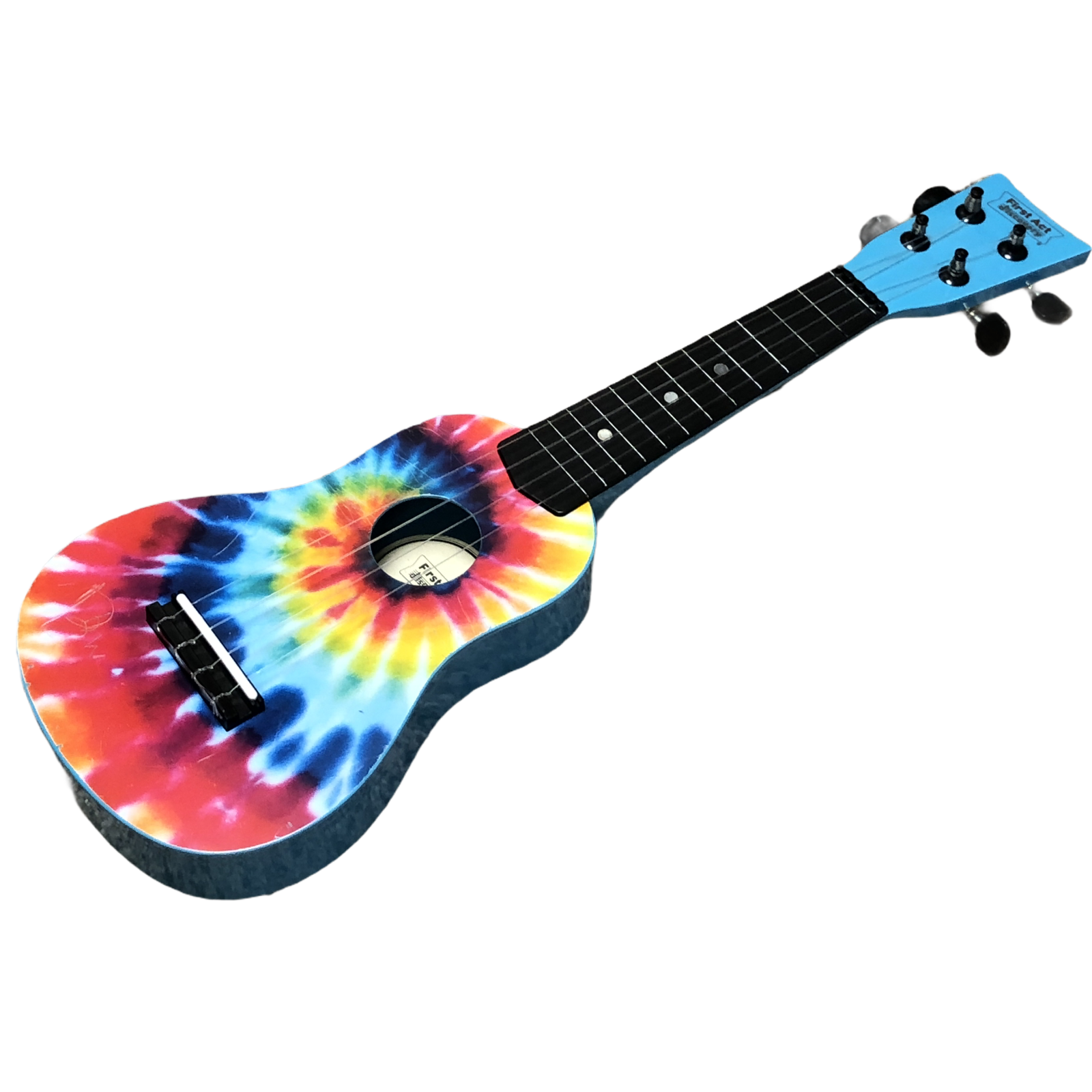 First Act Discovery tie dyed ukulele 1