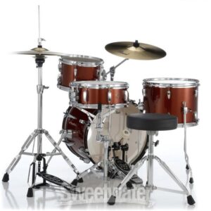 Pearl Roadshow RS584C/C 4-piece Complete Drum Set with Cymbals - Burnt Orange - Image 4