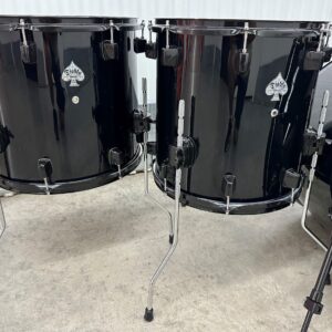 ddrum 7Pc Drum Set Double Bass Shell Pack Diablo Black / Black - Image 7