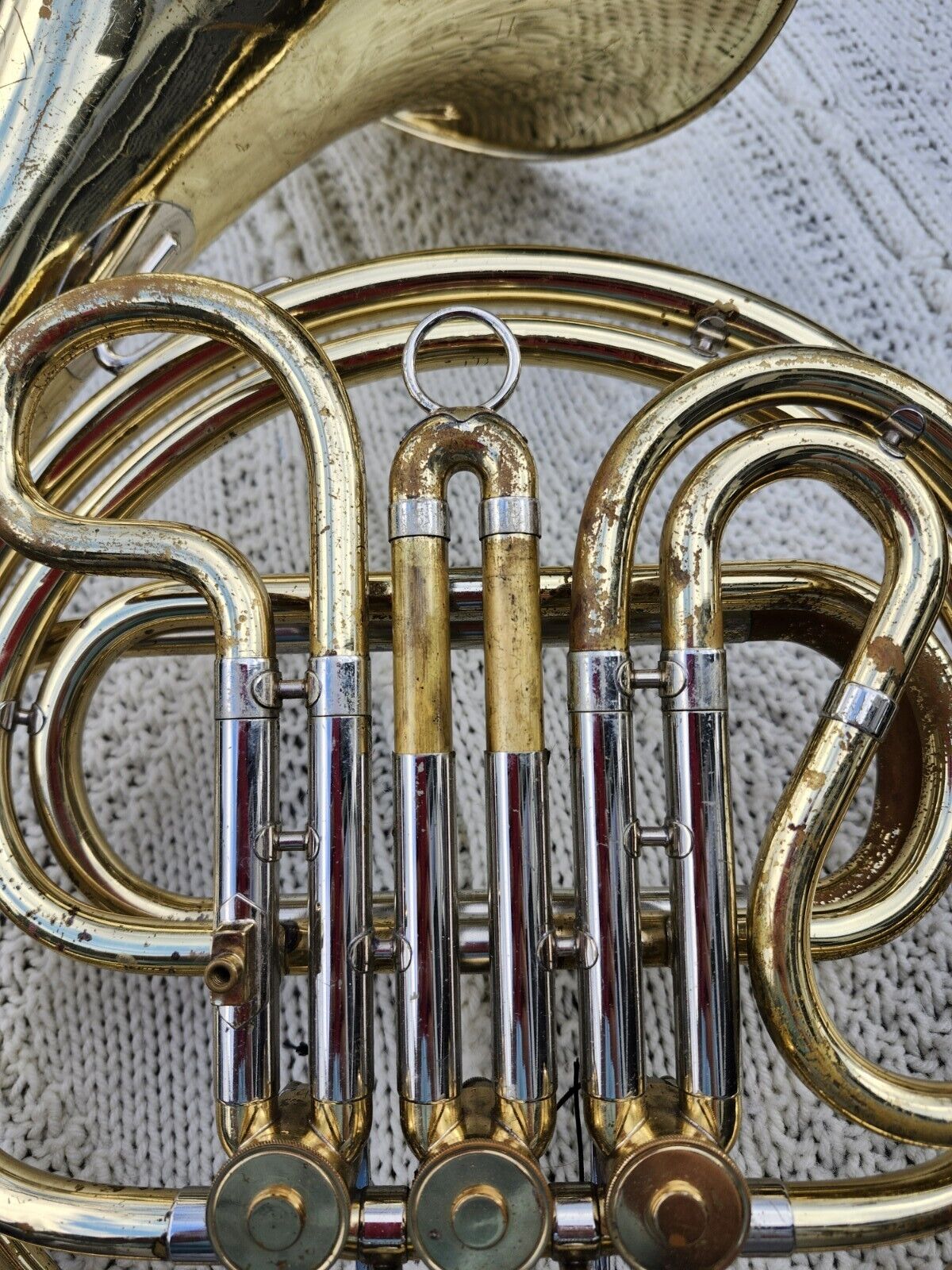 French Horn, King 1156 Single Key F with Eb Slide & Hard Case, circa, circa 1977 17