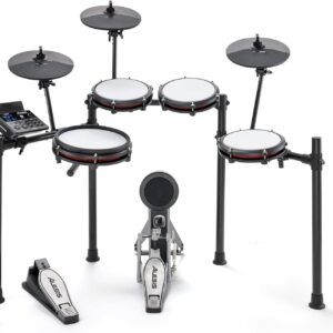 Alesis Nitro Max Kit Electric Drum Set with Quiet Mesh Pads, 10" Dual Zone Snare - Image 17