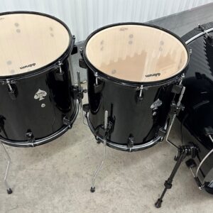 ddrum 7Pc Drum Set Double Bass Shell Pack Diablo Black / Black - Image 8