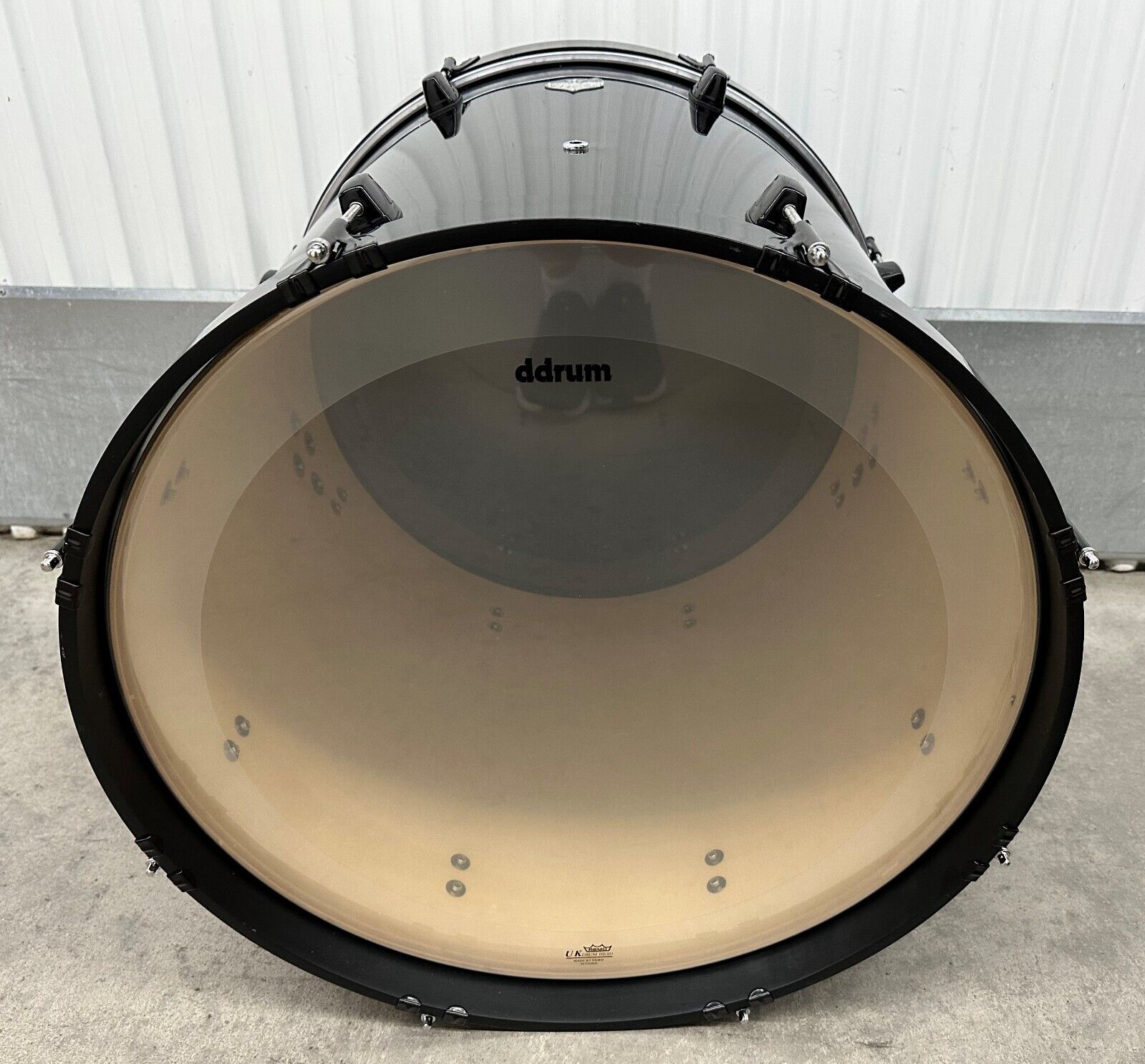 ddrum 7Pc Drum Set Double Bass Shell Pack Diablo Black / Black 10
