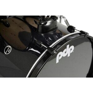 PDP by DW Encore Complete 5-Piece Drum Set w/Chrome Hardware/Cymbals Black Onyx - Image 4