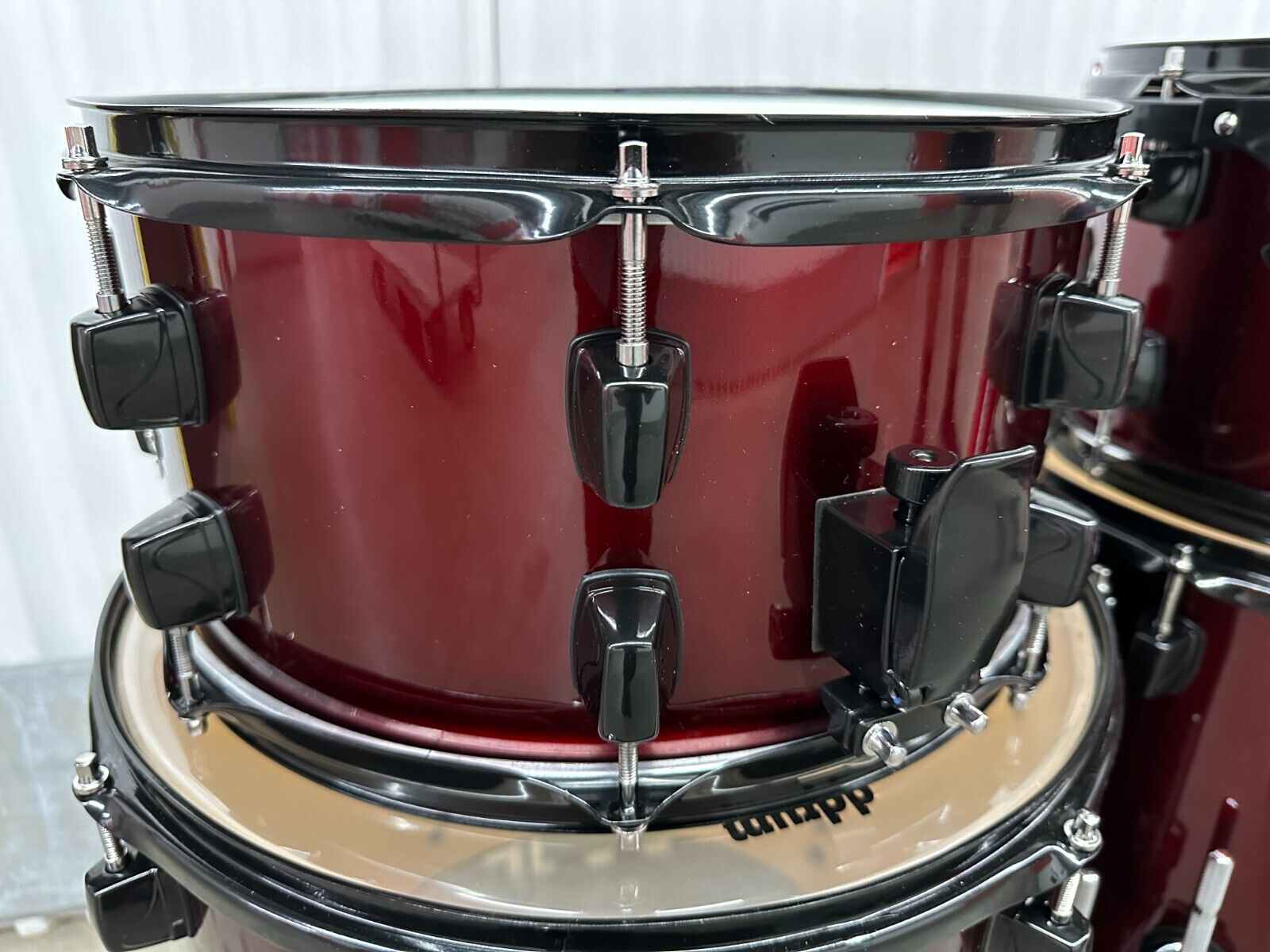 ddrum 5Pc Drum Set Shell Pack Kit Diablo Red / Black 12