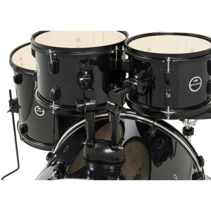 PDP by DW Encore Complete 5-Piece Drum Set w/Chrome Hardware/Cymbals Black Onyx - Image 5