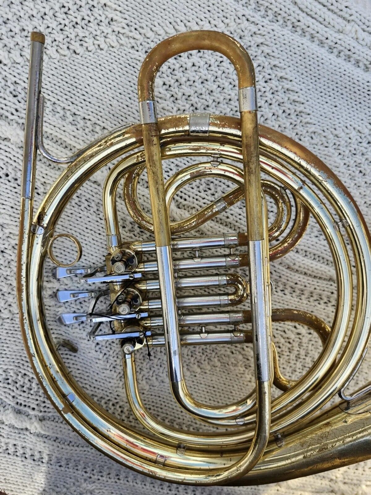 French Horn, King 1156 Single Key F with Eb Slide & Hard Case, circa, circa 1977 18