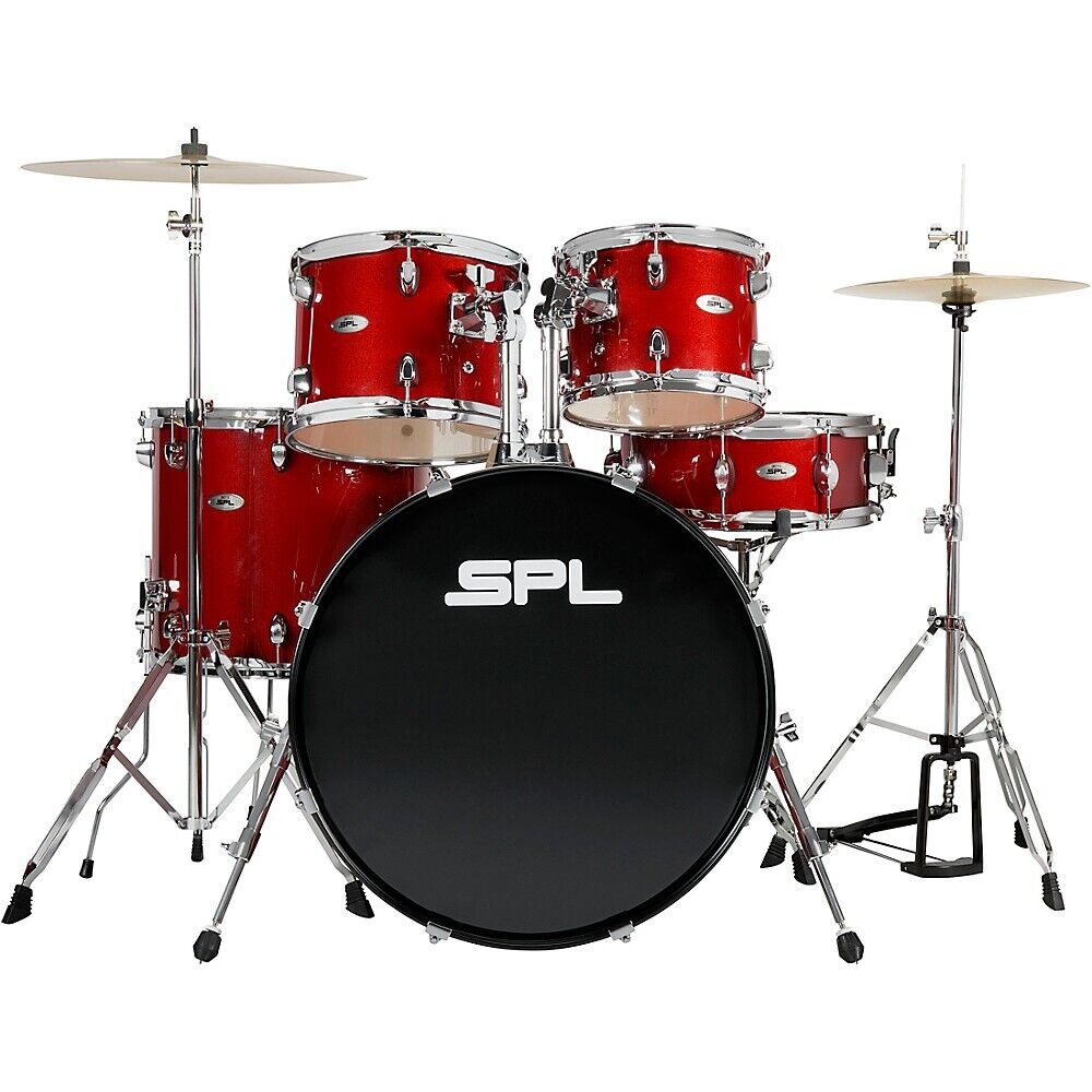Sound Percussion Labs 5PC Unity II All In One Drum Set Desert Red Speckle 4