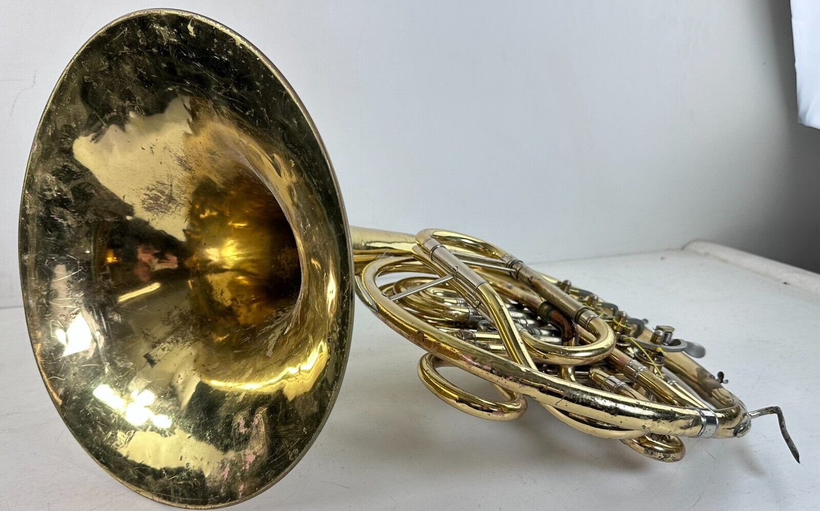 Conn French Horn Needs TLC Repair USA Hard Case 14