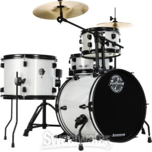 Ludwig Questlove Pocket Kit Complete Drum Set - Silver Sparkle - Image 8