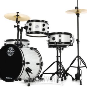 Ludwig Questlove Pocket Kit Complete Drum Set - Silver Sparkle - Image 9