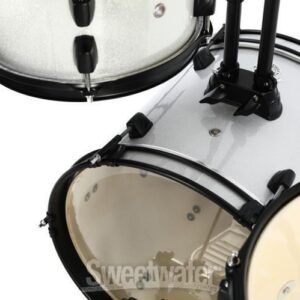 Ludwig Questlove Pocket Kit Complete Drum Set - Silver Sparkle - Image 11