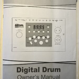 ddrum DD1 Plus Electronic Digital Drum Set 335Sounds 24Preset Kits 11User Drums - Image 7