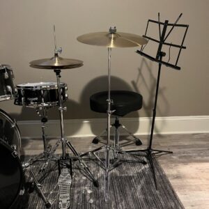 PDP by DW Encore 5 piece Drum Kit with Cymbals, Seat (throne), and Music Stand - Image 4