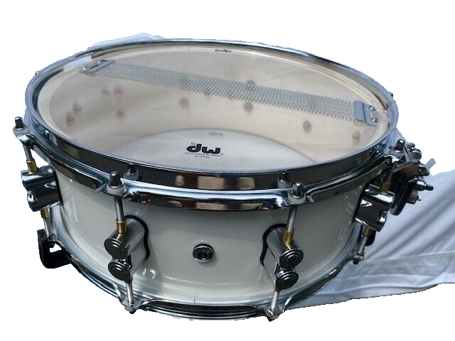 PDP Concept Maple 14″ Snare Drum Pearlescent White 3