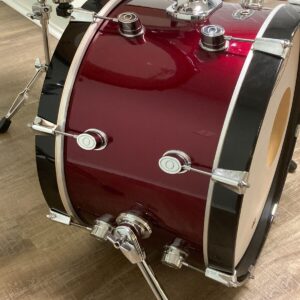 PDP by DW Pacific Chameleon Compact Travel Drum Set 2000s - Wine Red - Image 6