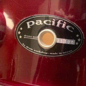 PDP by DW Pacific Chameleon Compact Travel Drum Set 2000s - Wine Red - Image 8