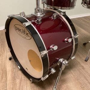 PDP by DW Pacific Chameleon Compact Travel Drum Set 2000s - Wine Red - Image 11