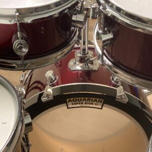 PDP by DW Pacific Chameleon Compact Travel Drum Set 2000s - Wine Red - Image 14