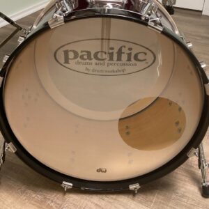 PDP by DW Pacific Chameleon Compact Travel Drum Set 2000s - Wine Red - Image 20