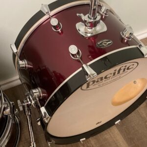 PDP by DW Pacific Chameleon Compact Travel Drum Set 2000s - Wine Red - Image 23