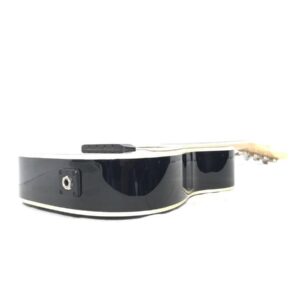 Fender FULLERTON STRAT UKE BLK ST Black Acoustic Guitar - Image 7