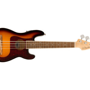 Fender Fullerton Precision Bass Uke - 3-Color Sunburst w/ Walnut FB - Image 4