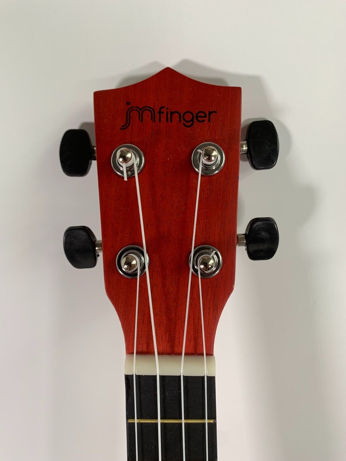 JMFinger, 4-String Ukulele (JMF-UK02-23WR) with Kit Wine Red 2