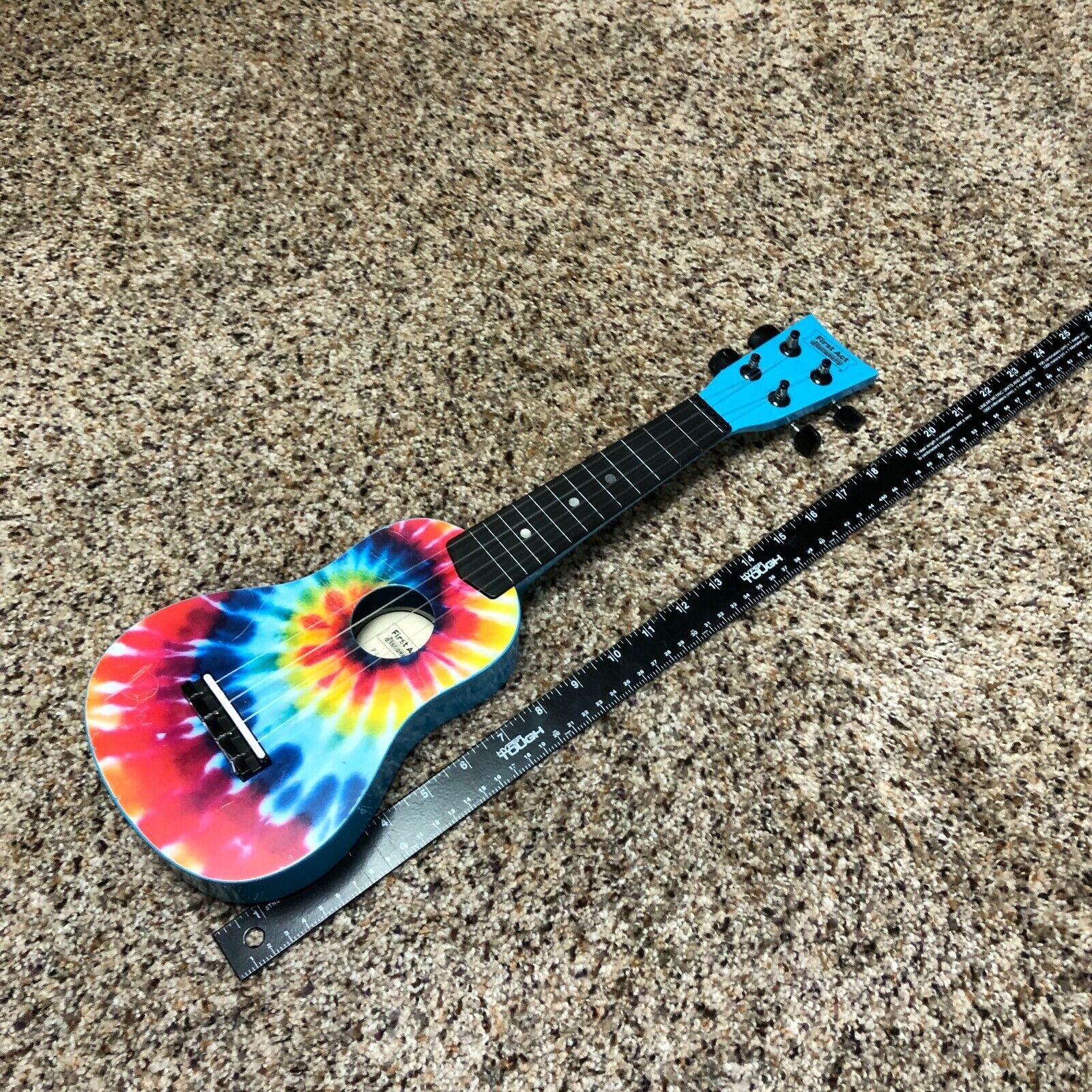 First Act Discovery tie dyed ukulele 4