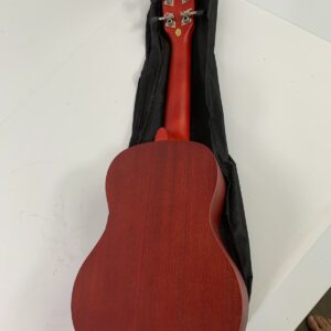JMFinger, 4-String Ukulele (JMF-UK02-23WR) with Kit Wine Red - Image 4