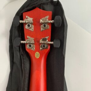 JMFinger, 4-String Ukulele (JMF-UK02-23WR) with Kit Wine Red - Image 5