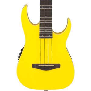 Ibanez URGT100 Electric Tenor Ukulele in Sun Yellow High Gloss w/ Gig Bag - Image 1