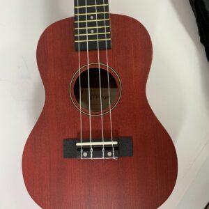 JMFinger, 4-String Ukulele (JMF-UK02-23WR) with Kit Wine Red - Image 7
