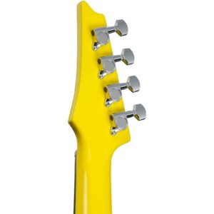Ibanez URGT100 Electric Tenor Ukulele in Sun Yellow High Gloss w/ Gig Bag - Image 6