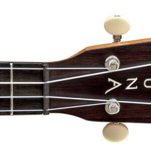 Luna Guitar Uke Coral Solid Mahogany Concert w/ Bag - UKE CORAL - Image 4