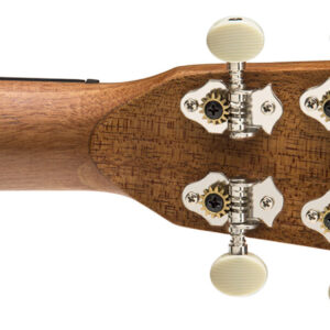 Luna Guitar Uke Coral Solid Mahogany Concert w/ Bag - UKE CORAL - Image 5