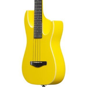 Ibanez URGT100 Electric Tenor Ukulele in Sun Yellow High Gloss w/ Gig Bag - Image 7