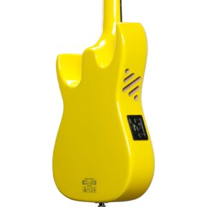Ibanez URGT100 Electric Tenor Ukulele in Sun Yellow High Gloss w/ Gig Bag - Image 8