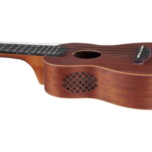 Ibanez UKS100OPN Soprano Ukulele w/ Bag - Open Pore Natural - Image 7