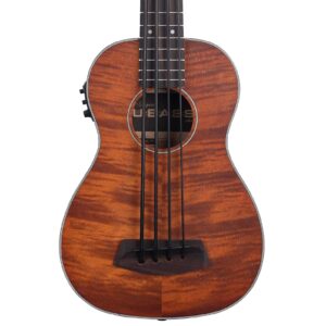 Kala U Bass 20” Scale Bass Ukulele Exotic Mahogany with EQ and Bag - Image 1